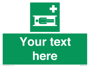 Custom Stretcher Sign